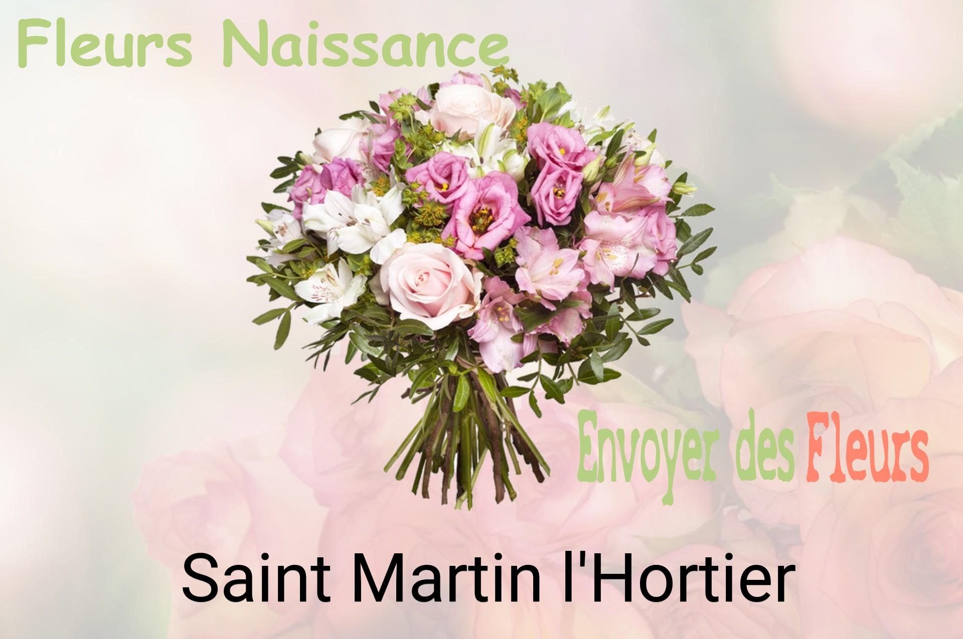 Bouquet de fleurs de naissance livré à Saint-Martin-l'Hortier